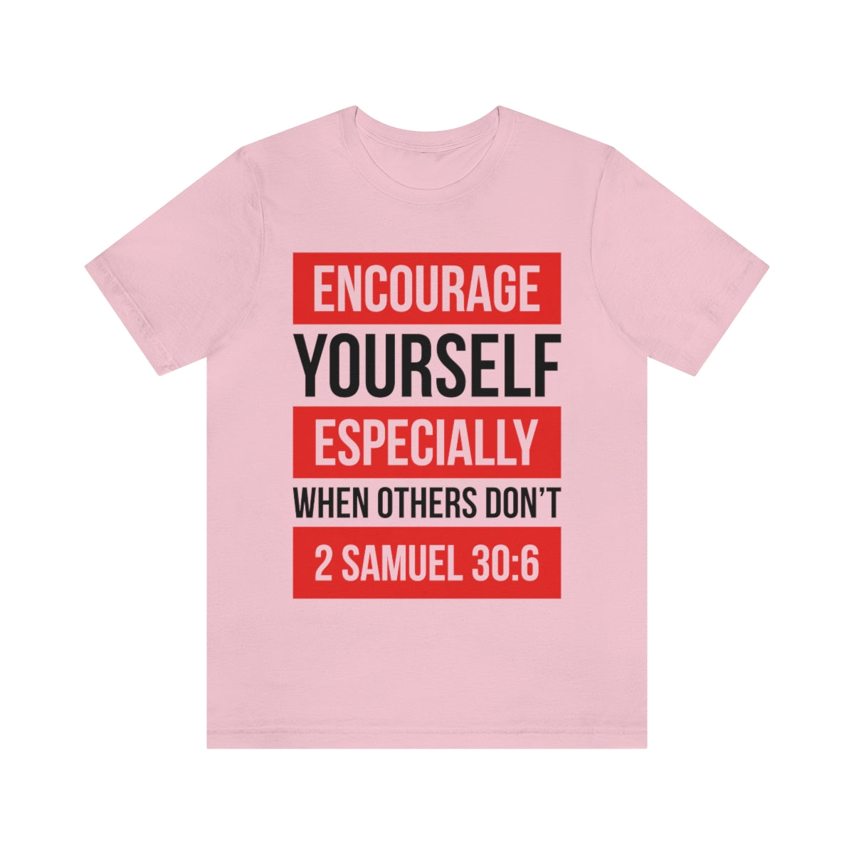 Encourage Yourself Unisex Jersey Short Sleeve Tee