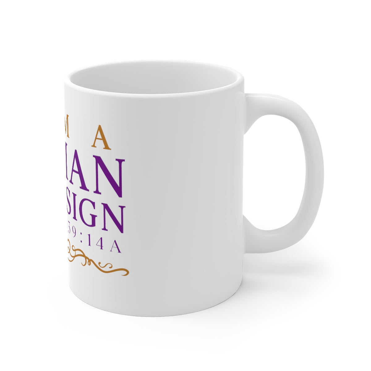 I Am A Women By Design Psalms 11oz White Mug