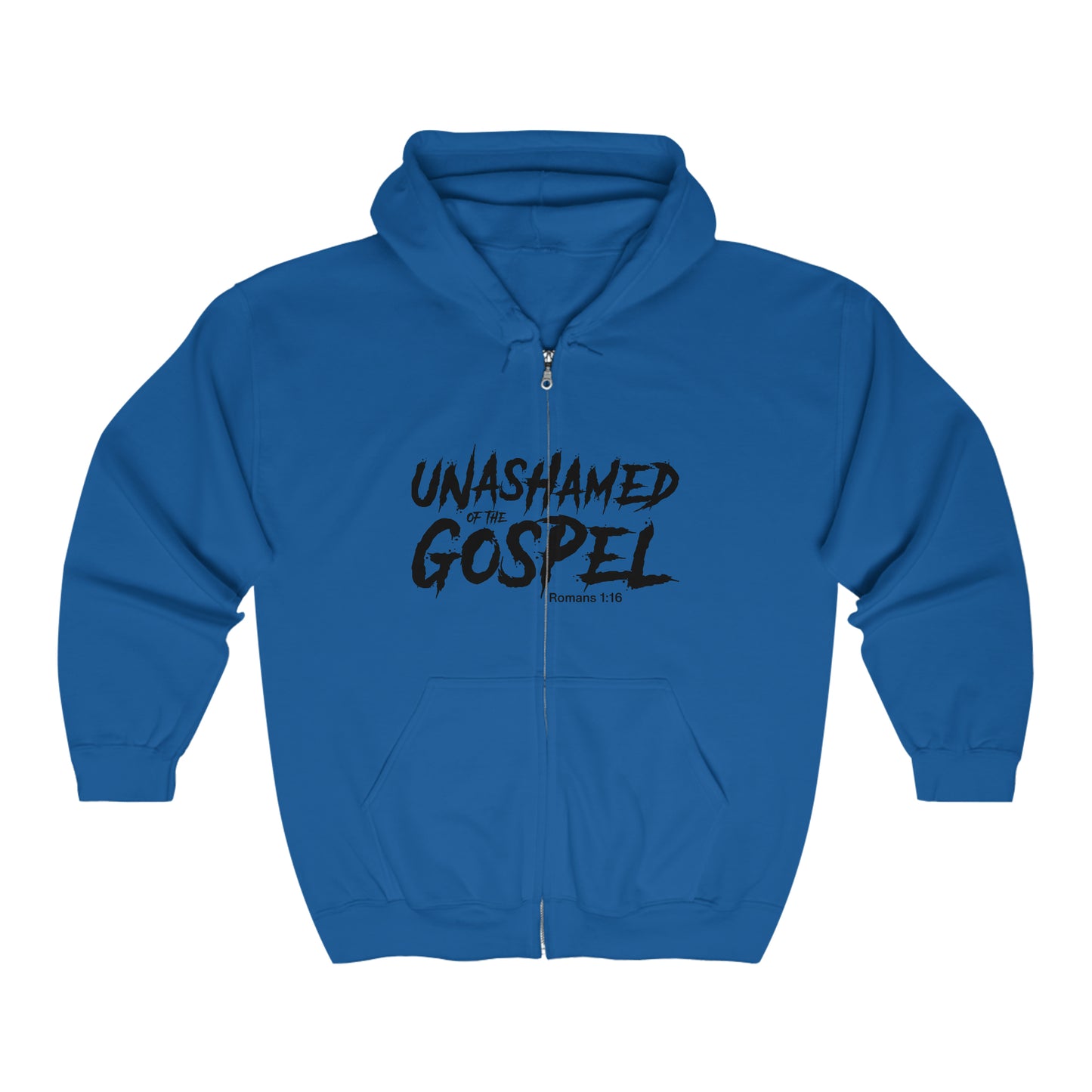 Unashamed of The Gospel Unisex Heavy Blend™ Full Zip Hooded