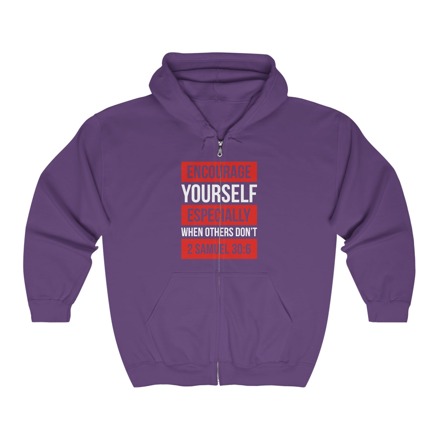 Encourage Yourself Unisex Heavy Blend™ Full Zip Hooded