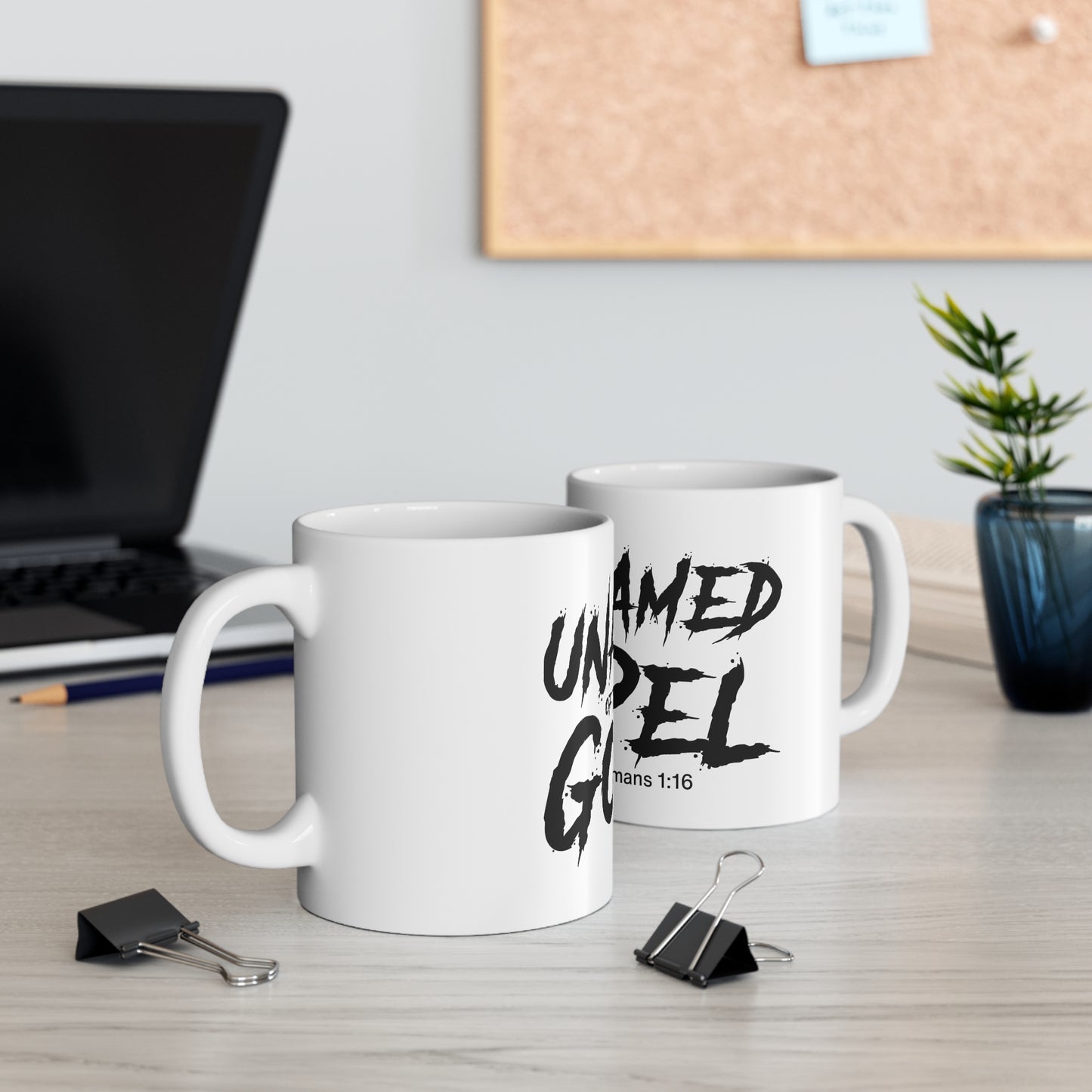 Unashamed of The Gospel 11oz White Mug