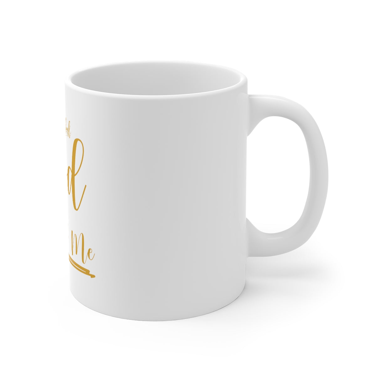 Grateful God Restored Me 11oz White Mug