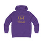 Grateful God Restored Me Girlie College Hoodie