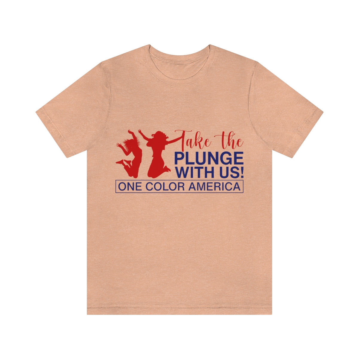 Take The Plunge With Us Unisex Jersey Short Sleeve Tee