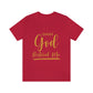 Grateful God Restored Me Unisex Jersey Short Sleeve Tee