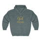 Grateful God Restored Me Unisex Heavy Blend™ Full Zip Hooded