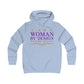 I Am A Women By Design Psalms Girlie College Hoodie