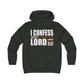 I Confess I Love The Lord Girlie College Hoodie