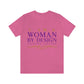 I Am A Women By Design Psalms Unisex Jersey Short Sleeve Tee