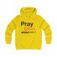 Pray Believe Anticipate Girlie College Hoodie