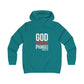 God Don't Break Promises Girlie College Hoodie