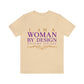 I Am A Women By Design Psalms Unisex Jersey Short Sleeve Tee