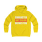 Character Not Color Defines You Girlie College Hoodie