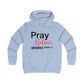 Pray Believe Anticipate Girlie College Hoodie