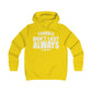 Trouble Don't Last Always Girlie College Hoodie