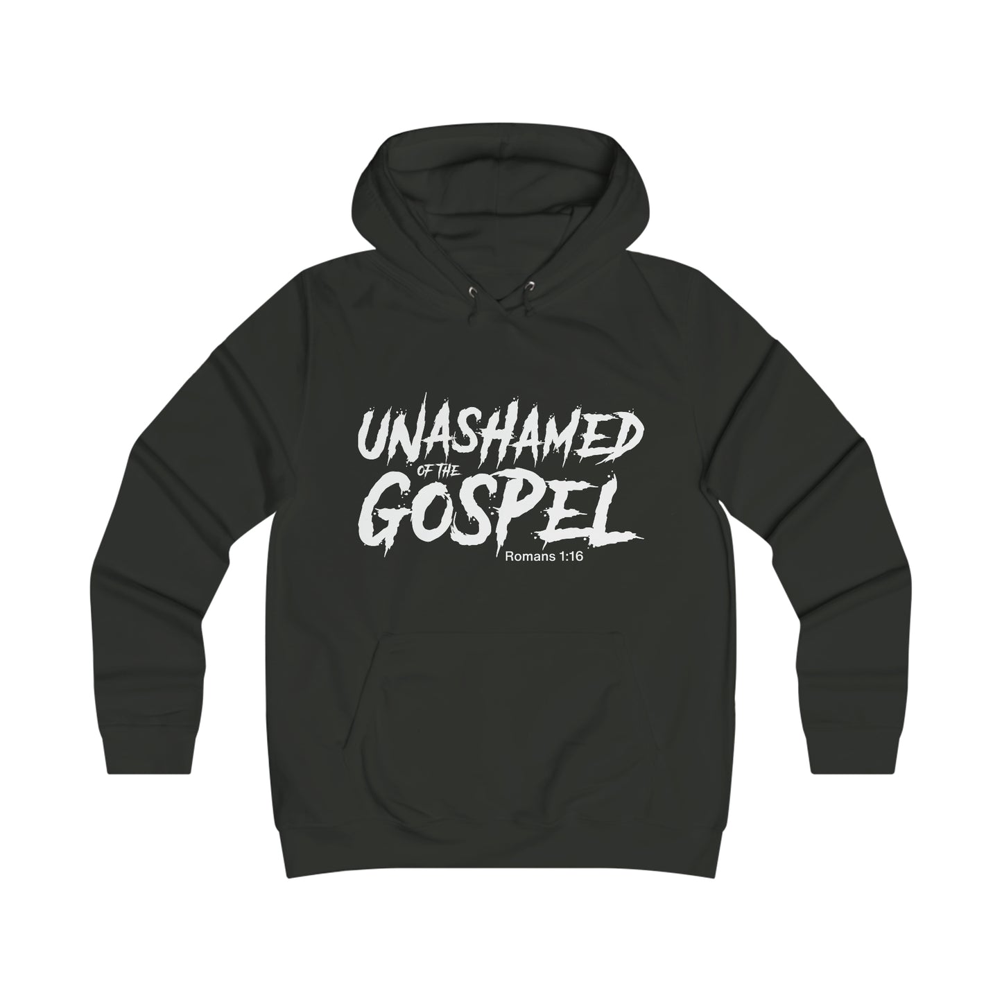 Unashamed of The Gospel Girlie College Hoodie