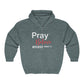 Pray Believe Anticipate Unisex Heavy Blend™ Full Zip Hooded