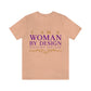 I Am A Women By Design Psalms Unisex Jersey Short Sleeve Tee