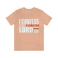 I Confess I Love The Lord Unisex Jersey Short Sleeve Tee