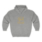 Grateful God Restored Me Unisex Heavy Blend™ Full Zip Hooded