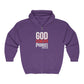 God Don't Break Promises Unisex Heavy Blend™ Full Zip Hooded