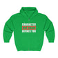 Character Not Color Defines You Unisex Heavy Blend™ Full Zip Hooded
