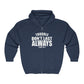 Trouble Don't Last Always Unisex Heavy Blend™ Full Zip Hooded