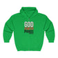 God Don't Break Promises Unisex Heavy Blend™ Full Zip Hooded
