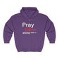 Pray Believe Anticipate Unisex Heavy Blend™ Full Zip Hooded