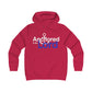 Anchored In The Lord Girlie College Hoodie